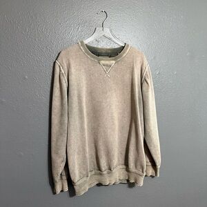 Borgo28 Crew Neck Knit Acid Wash Sweater Size XXL